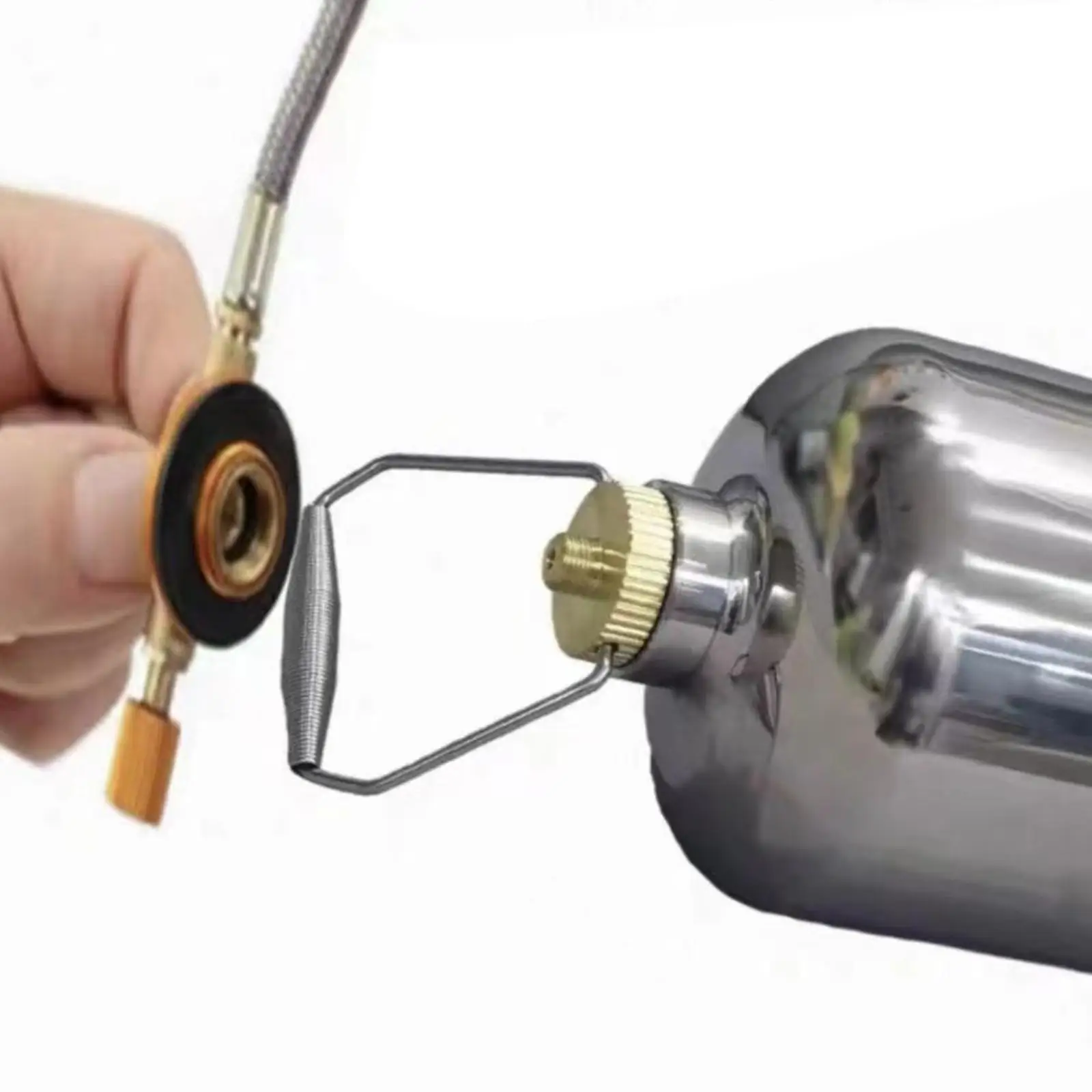 Outdoor Camping Gas Cylinder Refillable Stainless Steel Empty Fuel Canister for Stove Picnic Barbecue Travel Use
Outdoor Camping Gas Cylinder Refillable Stainless Steel Empty Fuel Canister for Stove Picnic Barbecue Travel Use