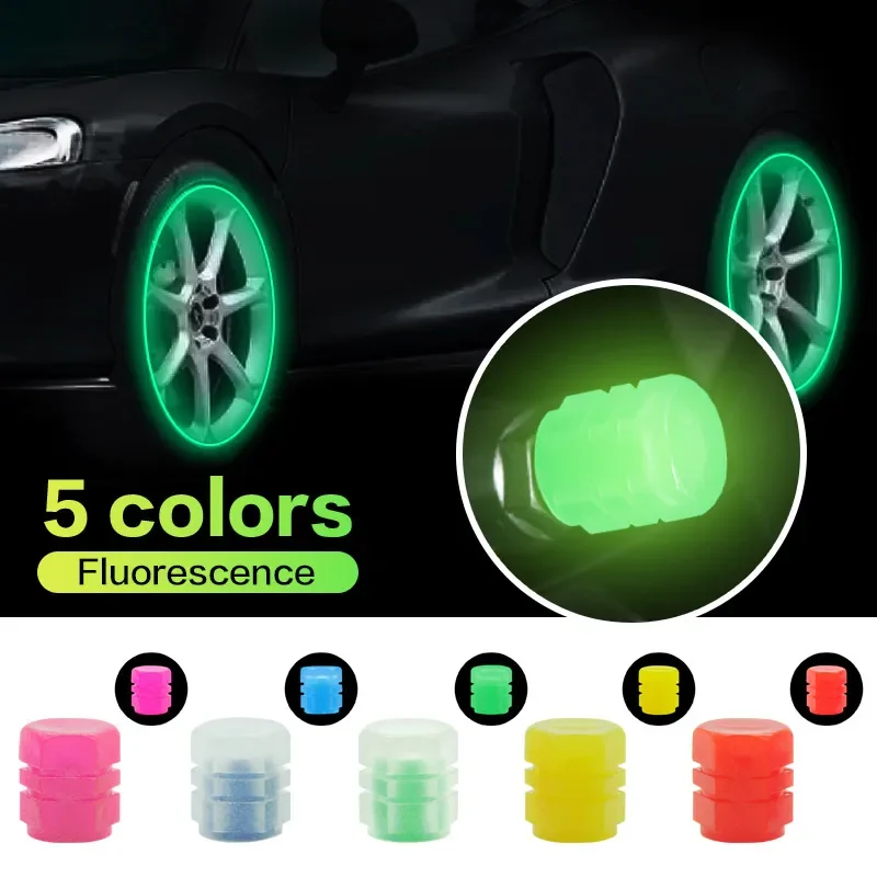 New Luminous Car Tire Valve Caps Wheel Tyre Rim Stem Covers Dustproof Waterproof for Auto Motorcycle Bicycle Glow In The Dark
New Luminous Car Tire Valve Caps Wheel Tyre Rim Stem Covers Dustproof Waterproof for Auto Motorcycle Bicycle Glow In The Dark