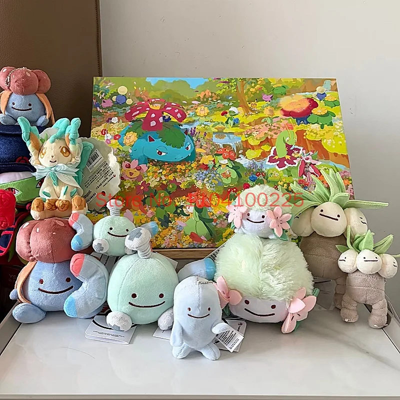 Genuine PokéMon Ditto Transforme Series Plush Keychain Gloom Magnemite Exeggutor Jirachi Soft Stuffed Model Ornament Toy Gift
Genuine PokéMon Ditto Transforme Series Plush Keychain Gloom Magnemite Exeggutor Jirachi Soft Stuffed Model Ornament Toy Gift