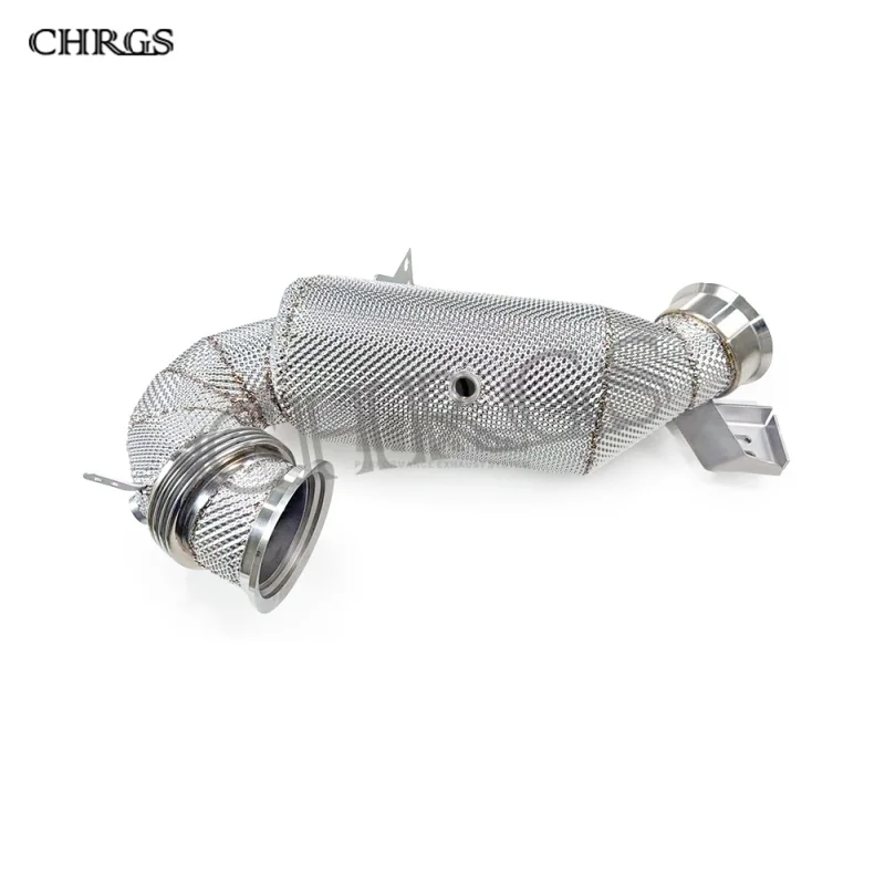 Custom Auto Parts Exhaust Downpipe for Mercedes AMG GT50 GT53 AMG 3.0T 2019-2023 3.0T Stainless Steel Catalyst downpipe
Custom Auto Parts Exhaust Downpipe for Mercedes AMG GT50 GT53 AMG 3.0T 2019-2023 3.0T Stainless Steel Catalyst downpipe