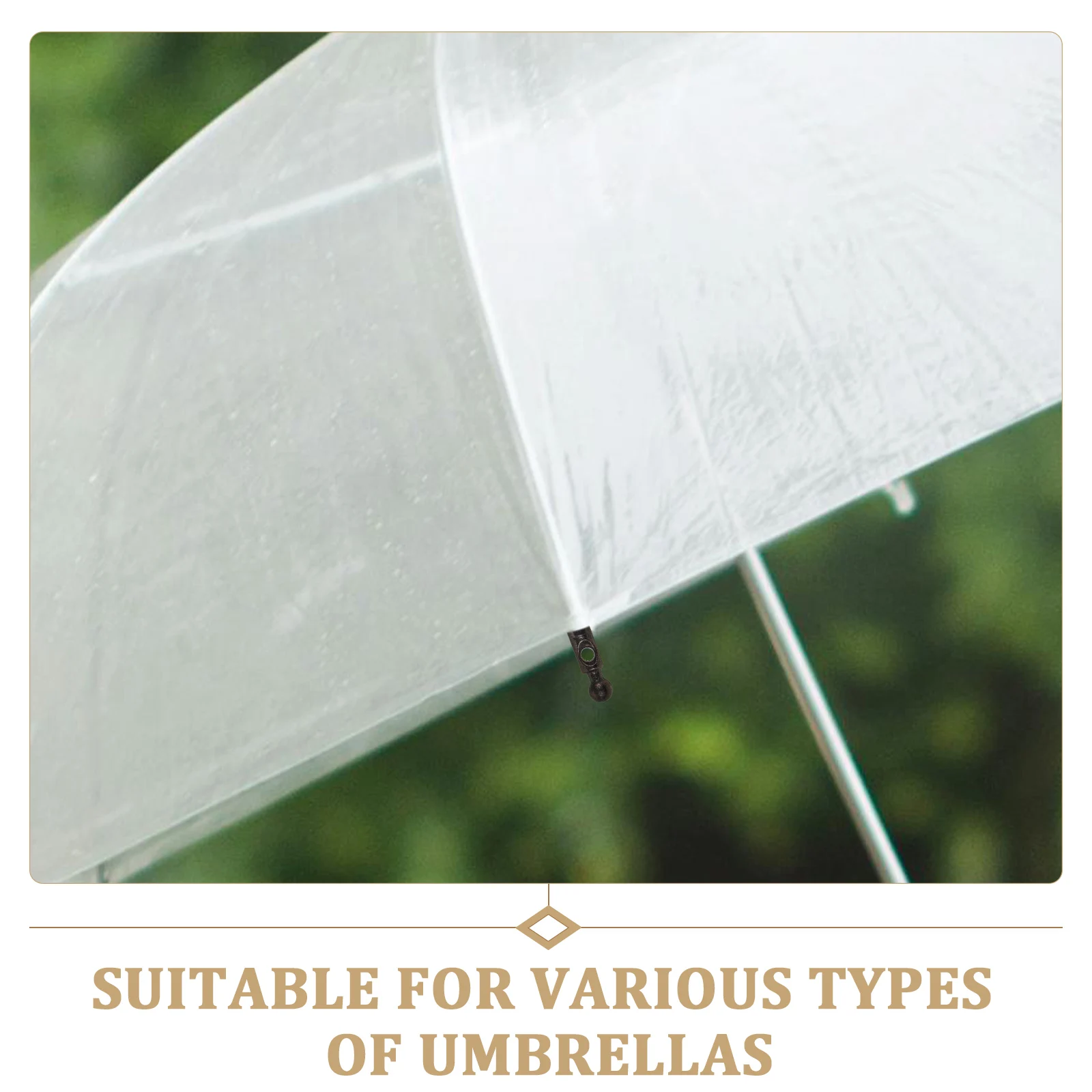 10pcs Tail Replacement Repairing Accessories For Folding Rain Durable Sturdy Small Beads Replacement Umbrella Bone Covers Tail
10pcs Tail Replacement Repairing Accessories For Folding Rain Durable Sturdy Small Beads Replacement Umbrella Bone Covers Tail