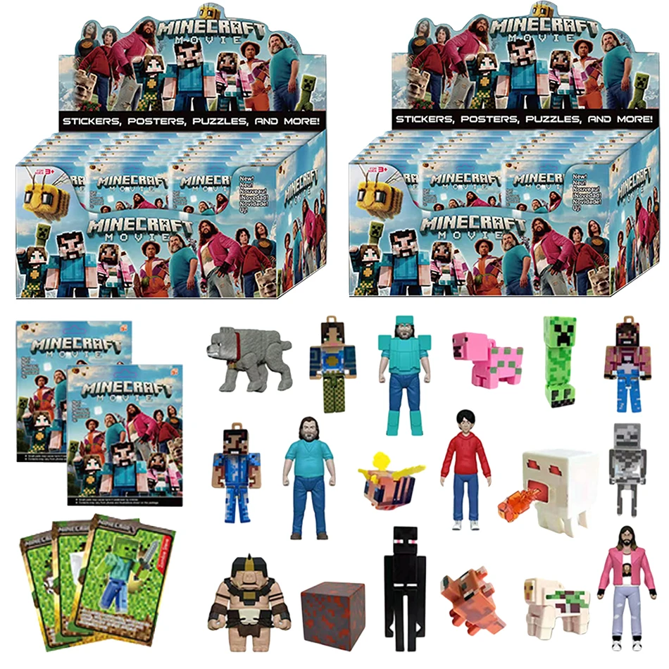 24 шт., аниме Minecraft, слепая коробка, фигурка, наборы фигурок, модель из ПВХ, игрушки с карточками, оптовая продажа, слепая коробка, подарки
24 шт., аниме Minecraft, слепая коробка, фигурка, наборы фигурок, модель из ПВХ, игрушки с карточками, оптовая продажа, слепая коробка, подарки