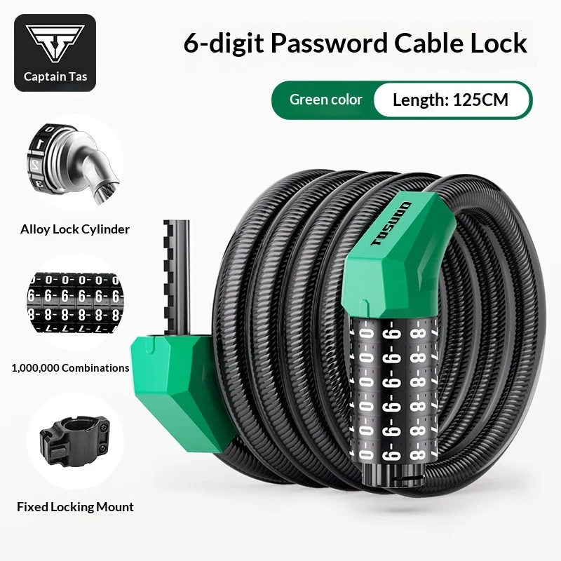Bicycle Lock Anti-Theft Password 6-Digit Mountain Bike Portable Bike Road Bike Chain Head Accessories
Bicycle Lock Anti-Theft Password 6-Digit Mountain Bike Portable Bike Road Bike Chain Head Accessories