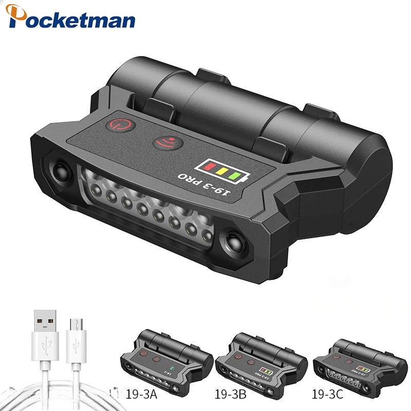 LED Sensor Headlamp Cap Clip Light Rechargeable Hat Headlight Long Battery Life Waterproof Riding Fishing Hunting Repair Lantern
LED Sensor Headlamp Cap Clip Light Rechargeable Hat Headlight Long Battery Life Waterproof Riding Fishing Hunting Repair Lantern