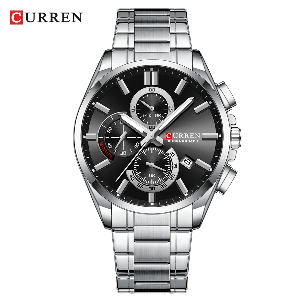 CURREN 8475 Fashion Luxury Men's Watch Waterproof Chronograph Stainless Steel Strap Business Men's Quartz Watch reloj hombre
CURREN 8475 Fashion Luxury Men's Watch Waterproof Chronograph Stainless Steel Strap Business Men's Quartz Watch reloj hombre