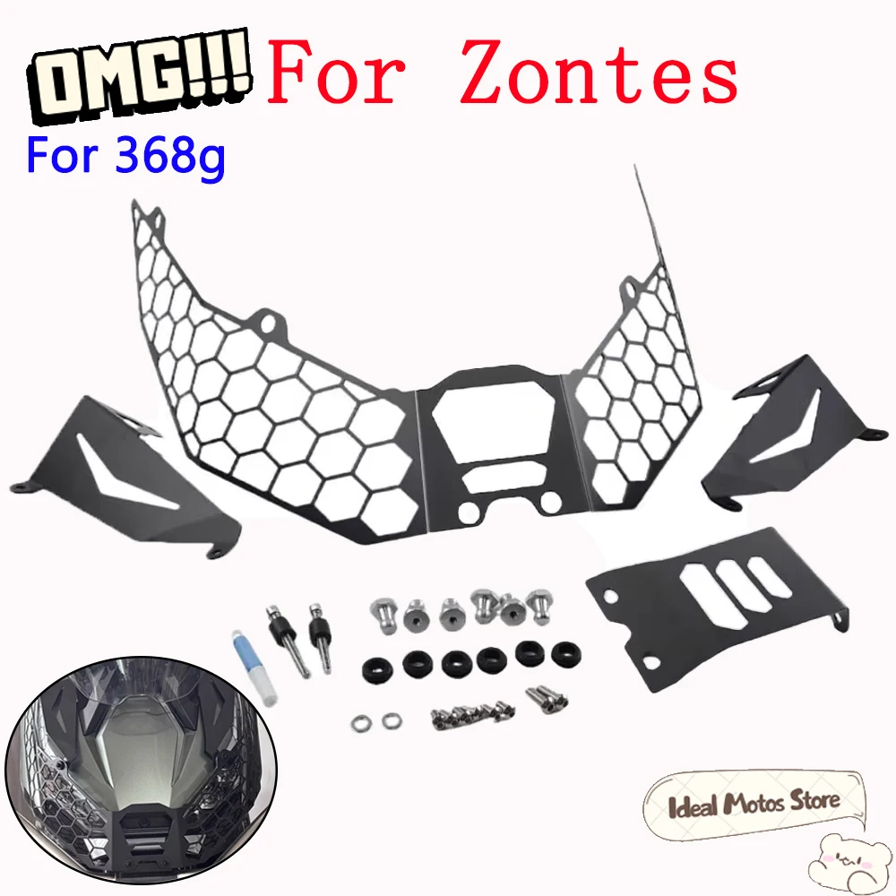 For Zontes 368G Motorcycle Headlight Cover Guard Fit Headlamp Protection Grille Head Light Lamp Grille Accessories
For Zontes 368G Motorcycle Headlight Cover Guard Fit Headlamp Protection Grille Head Light Lamp Grille Accessories