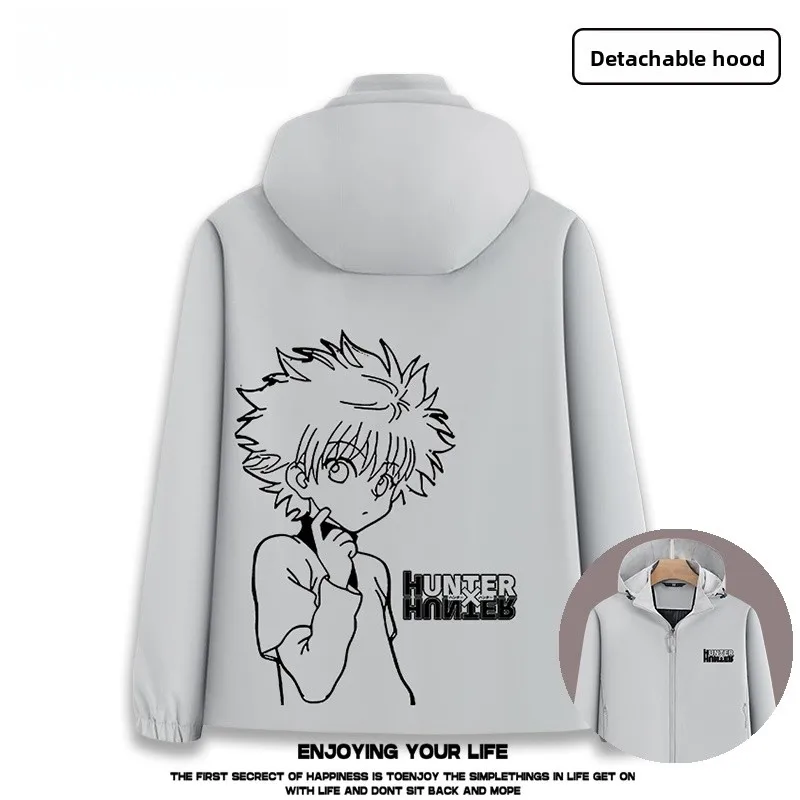 X Anime Collaborative Detachable Hat Jaet Single Layer Windproof Casual Sle Polyester Fiber Long Sve Coat
X Anime Collaborative Detachable Hat Jaet Single Layer Windproof Casual Sle Polyester Fiber Long Sve Coat