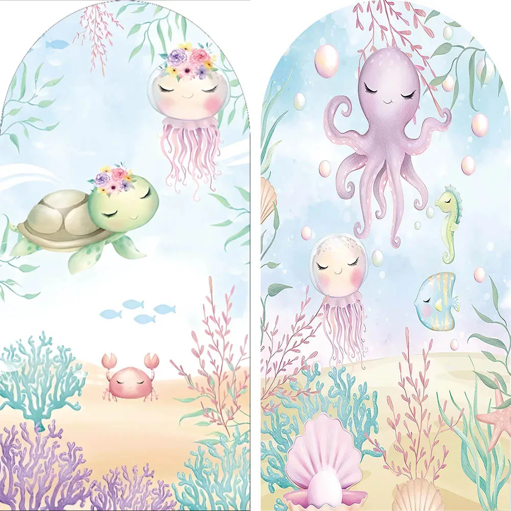 Mehofond Mermaid Princess Arch Backdrop Cover Under The Water Girls Newborn Birthday Party Baby Shower Turtle Shell Background
Mehofond Mermaid Princess Arch Backdrop Cover Under The Water Girls Newborn Birthday Party Baby Shower Turtle Shell Background