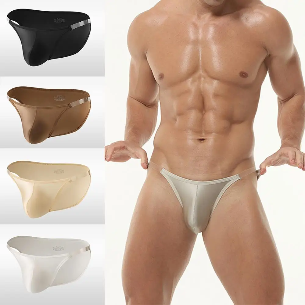 Low Waist Underwear Breathable Thong Man T-Back Underwear Bikini Briefs Ultra Thin Lingerie Hombre Underpants
Low Waist Underwear Breathable Thong Man T-Back Underwear Bikini Briefs Ultra Thin Lingerie Hombre Underpants
