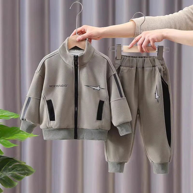 2-9 Years Children Clothing Set Boy Casual Clothes Kids Fashion Sweatshirt And Pants 2 Pcs Baby Autumn Winter Tracksuits
2-9 Years Children Clothing Set Boy Casual Clothes Kids Fashion Sweatshirt And Pants 2 Pcs Baby Autumn Winter Tracksuits
