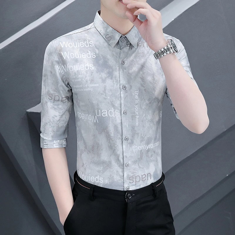 Streetwear Vintage Casual 3D Printing Slim Half Sleeve Shirt Men Summer New Top Quality Soft Comfortable Luxury Camisa Masculina
Streetwear Vintage Casual 3D Printing Slim Half Sleeve Shirt Men Summer New Top Quality Soft Comfortable Luxury Camisa Masculina