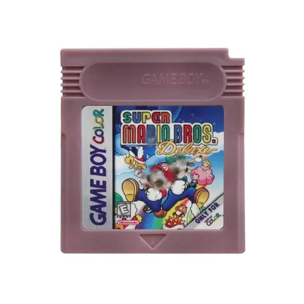 Коллекция игровых карт GBC в стиле ретро: 16-битная игровая игра в стиле Марио для портативной игровой карты Gameboy в подарок
Коллекция игровых карт GBC в стиле ретро: 16-битная игровая игра в стиле Марио для портативной игровой карты Gameboy в подарок