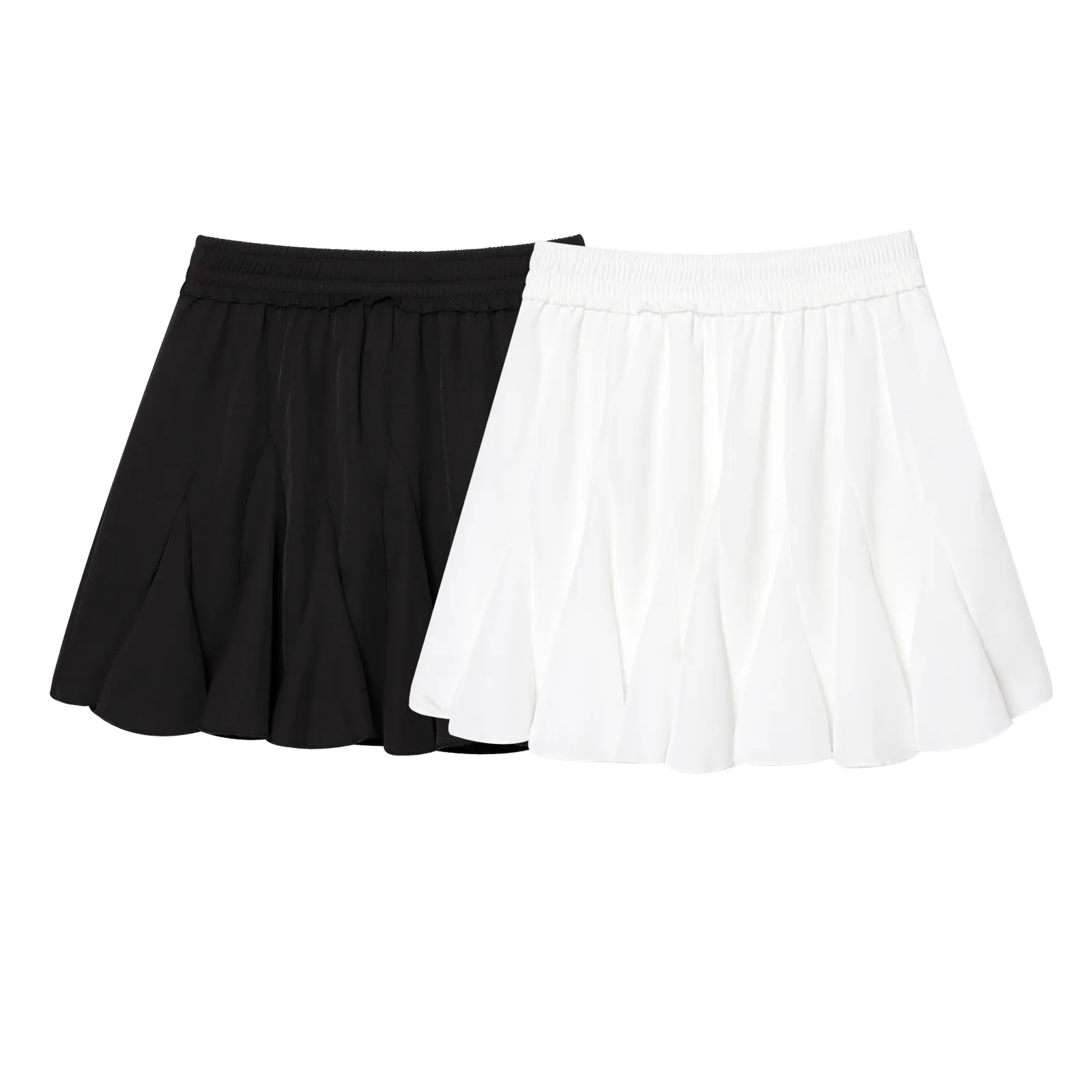 Korejepo 2025 New Women Fashion European American Style Simple Splicing Irregular Pleated Half Length Skirts
Korejepo 2025 New Women Fashion European American Style Simple Splicing Irregular Pleated Half Length Skirts