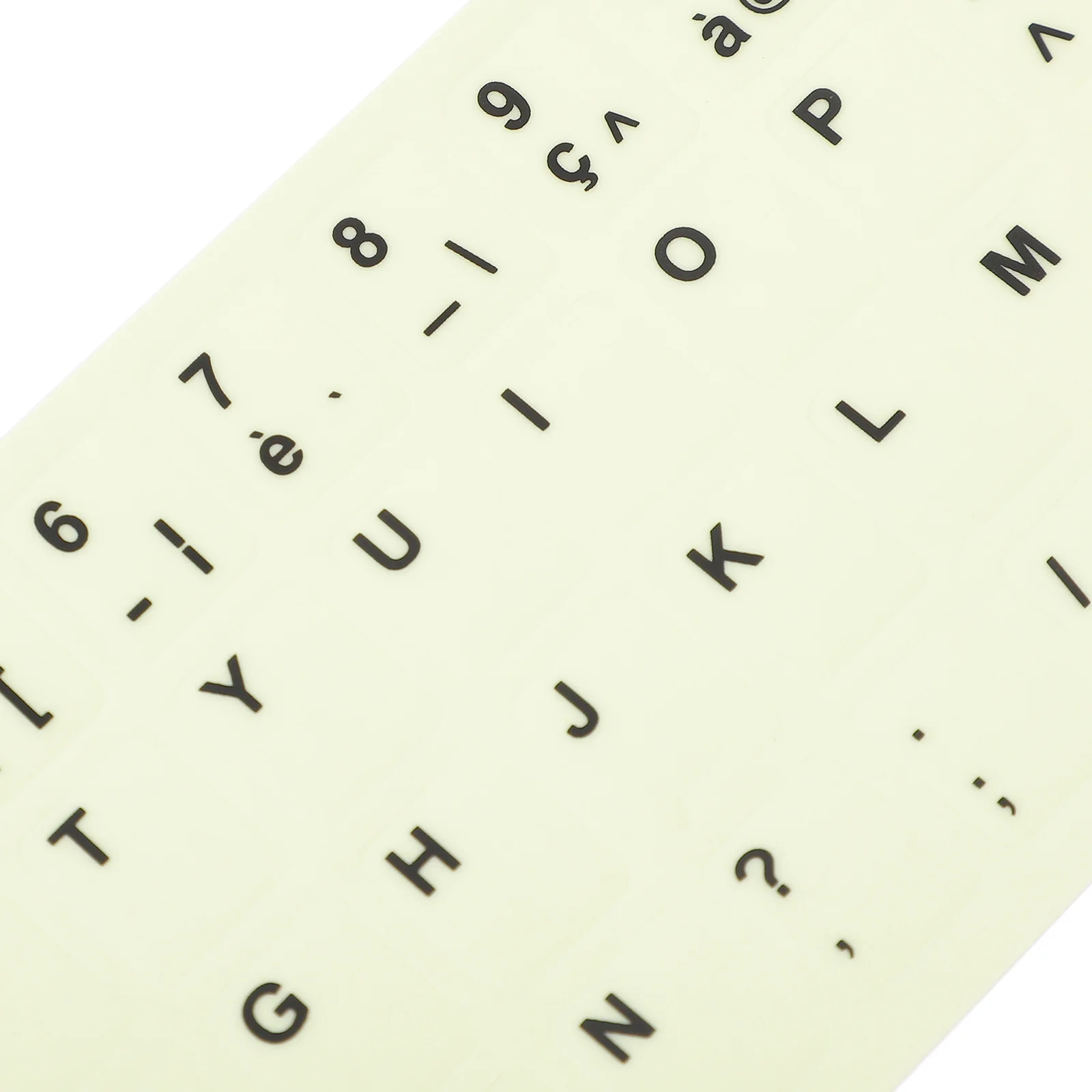 1 Sheet Glow Keyboard Sticker Universal French Language Keyboard Decal Durable Replacement Sticker for Laptop Desktop Computer
1 Sheet Glow Keyboard Sticker Universal French Language Keyboard Decal Durable Replacement Sticker for Laptop Desktop Computer