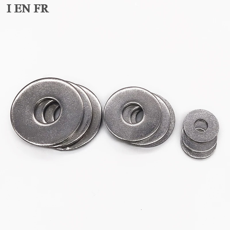 M2.5 M3 M3.5 M4 M5 M6 M8 M10 M12 M16 DIN9021 GB96 304 A2 Stainless Steel Extra Large Oversize Wide Plain Gasket Shim Flat Washer
M2.5 M3 M3.5 M4 M5 M6 M8 M10 M12 M16 DIN9021 GB96 304 A2 Stainless Steel Extra Large Oversize Wide Plain Gasket Shim Flat Washer