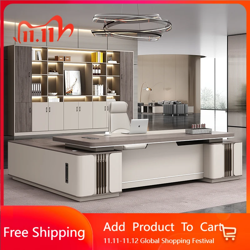 Легкий роскошный высококачественный дизайнерский стол Boss, европейское хранилище, роскошные компьютерные столы, органайзер, аксессуары, мебель Muebles
Легкий роскошный высококачественный дизайнерский стол Boss, европейское хранилище, роскошные компьютерные столы, органайзер, аксессуары, мебель Muebles