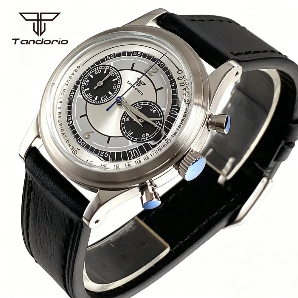 Tandorio Multifunctional Retro 38mm Miyota OS20 Quartz Watch Domed Glass Men's Sports Wristwatch Chronograph Vintage Stopwatch
Tandorio Multifunctional Retro 38mm Miyota OS20 Quartz Watch Domed Glass Men's Sports Wristwatch Chronograph Vintage Stopwatch