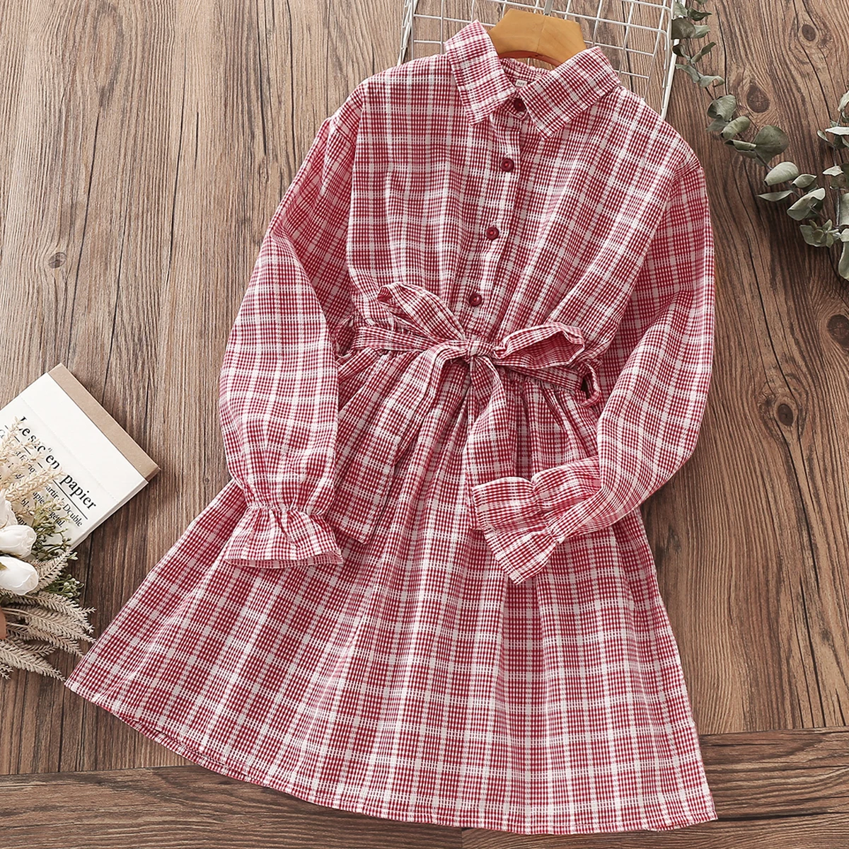 Spring Preppy Plaid Girls Dress for Kids Costume Long Sleeve Teenagers School Children Clothes Vestidos 4 6 7 8 9 10 12 14 Years
Spring Preppy Plaid Girls Dress for Kids Costume Long Sleeve Teenagers School Children Clothes Vestidos 4 6 7 8 9 10 12 14 Years
