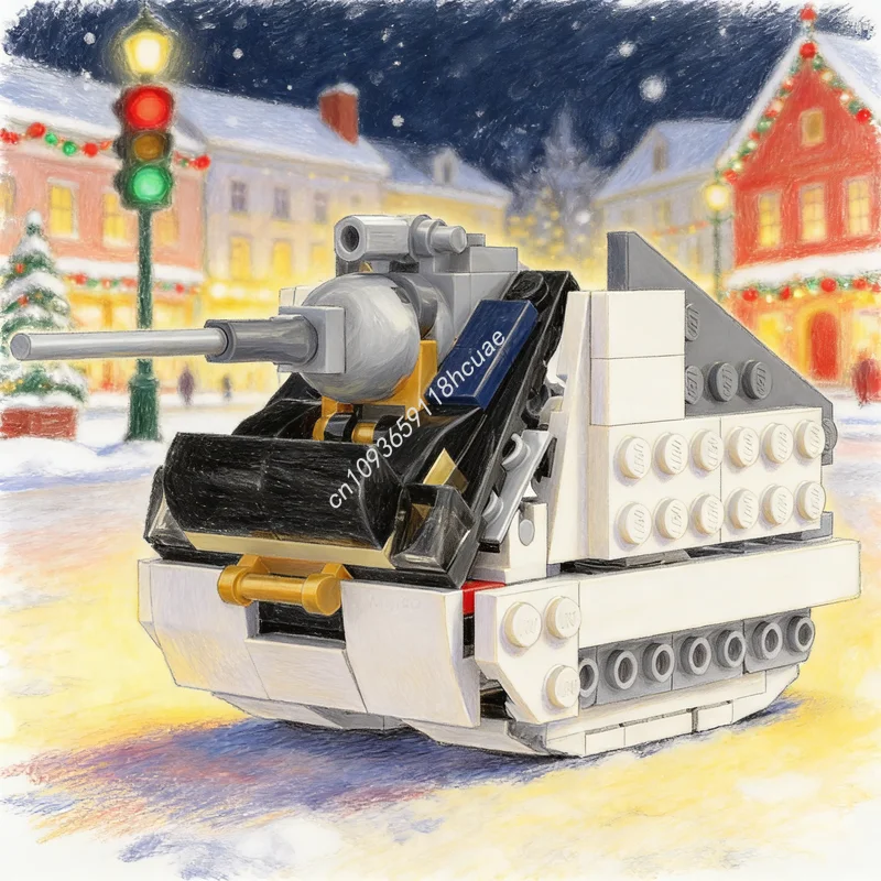 113pcs MOC Creator 3 1 LSPA Light Self Propelled Artillery Model Building Blocks Festival Gift Architecture Toys Brick
113pcs MOC Creator 3 1 LSPA Light Self Propelled Artillery Model Building Blocks Festival Gift Architecture Toys Brick