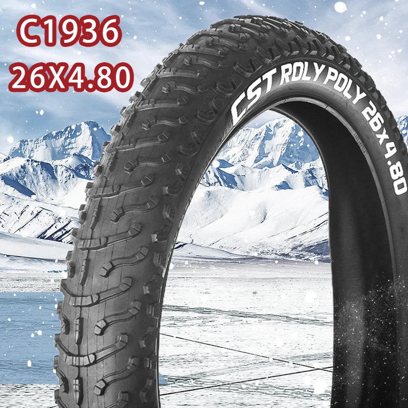 CST Beach Snow Bike Tires 26inch Anti Puncture Fatbike Tyre 122-559 26x4.80 E- Bike Tyres Non-slip Riding Bicycle Tyres
CST Beach Snow Bike Tires 26inch Anti Puncture Fatbike Tyre 122-559 26x4.80 E- Bike Tyres Non-slip Riding Bicycle Tyres