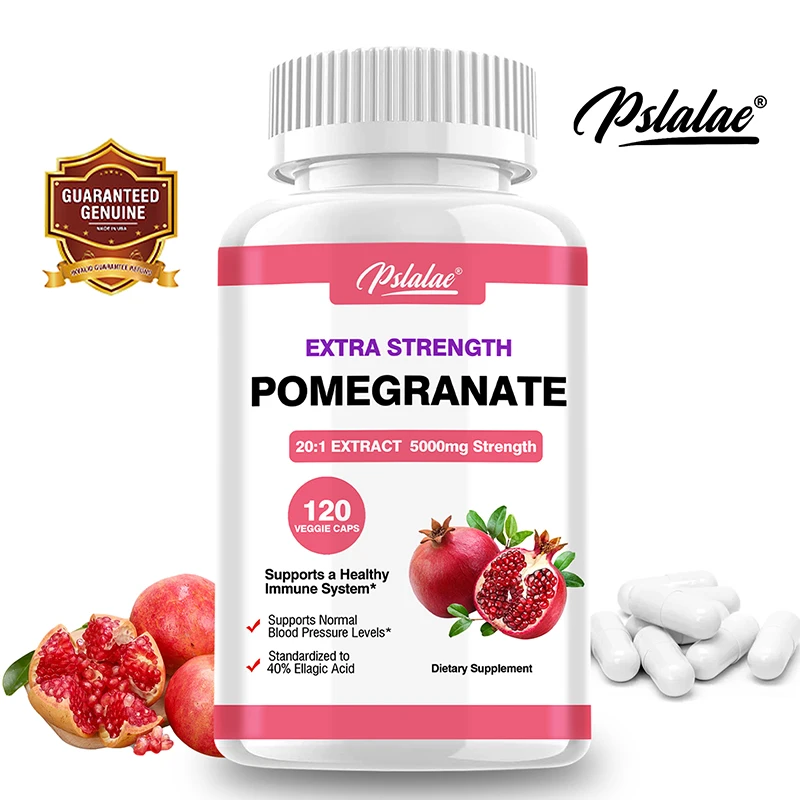 Pomegranate Extracts Capsules - Good for Heart, Cardiovascular, Brain Health, Antioxidant, Immune Enhancement
Pomegranate Extracts Capsules - Good for Heart, Cardiovascular, Brain Health, Antioxidant, Immune Enhancement