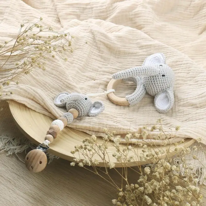 3PCS Pacifier Chain Baby Teether Rings Crochet Baby Doll Shower Gift for Infant L8RB
3PCS Pacifier Chain Baby Teether Rings Crochet Baby Doll Shower Gift for Infant L8RB