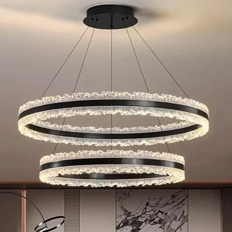 Nordic Acrylic Ring Chandelier for Dining Living Room Bedroom Pendant Lamp Minimalist Decor Lighting Fixture 
Nordic Acrylic Ring Chandelier for Dining Living Room Bedroom Pendant Lamp Minimalist Decor Lighting Fixture
