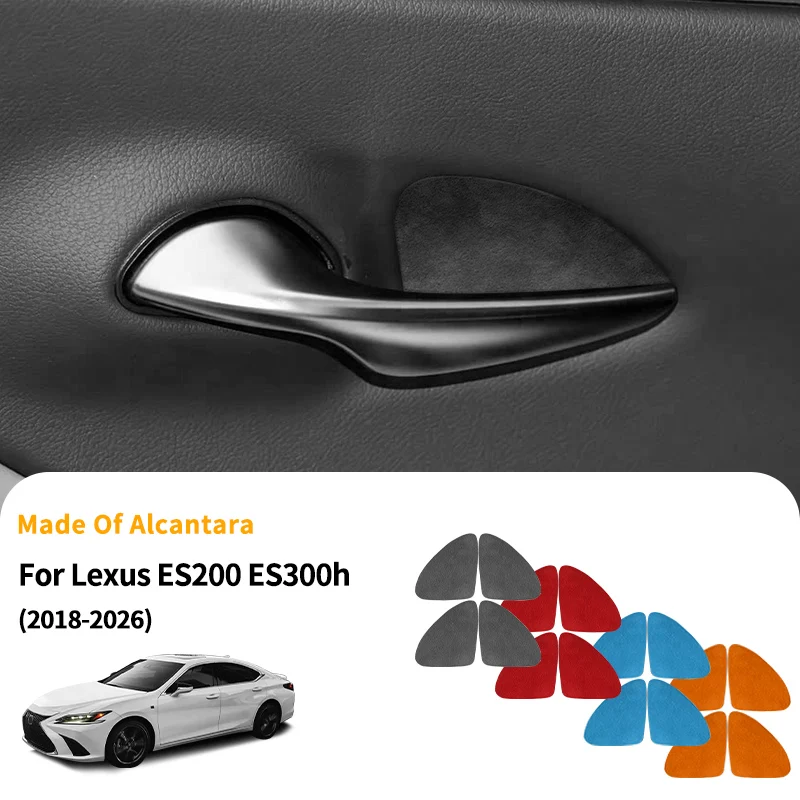 For Lexus ES200 ES300h (2018-2026) Inside Door Handle Bowl Cover Trim Sticker Car Interior Tuning Accessory Made of Alcantara
For Lexus ES200 ES300h (2018-2026) Inside Door Handle Bowl Cover Trim Sticker Car Interior Tuning Accessory Made of Alcantara