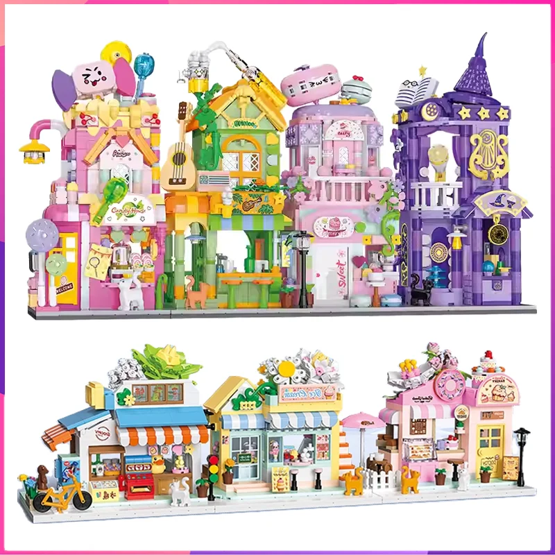 Забавные уличные строительные блоки, мини-уличный вид, украшение для рабочего стола, головоломка, сборка модели, игрушка, подарок на день рождения для мальчиков и девочек
Забавные уличные строительные блоки, мини-уличный вид, украшение для рабочего стола, головоломка, сборка модели, игрушка, подарок на день рождения для мальчиков и девочек