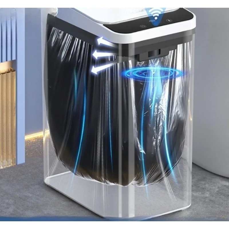 Smart trash can Induction crevice Automatic adsorption bagging Household bathroom Living room large
Smart trash can Induction crevice Automatic adsorption bagging Household bathroom Living room large