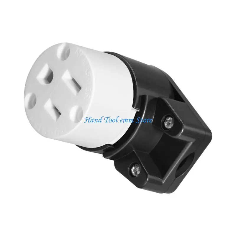 H37F Rotatable NEMA 5 15R Rotatable Elbow Outlet Heavy Duty for Commercial and Industrial Power Needs Swivels Power Receptacle
H37F Rotatable NEMA 5 15R Rotatable Elbow Outlet Heavy Duty for Commercial and Industrial Power Needs Swivels Power Receptacle