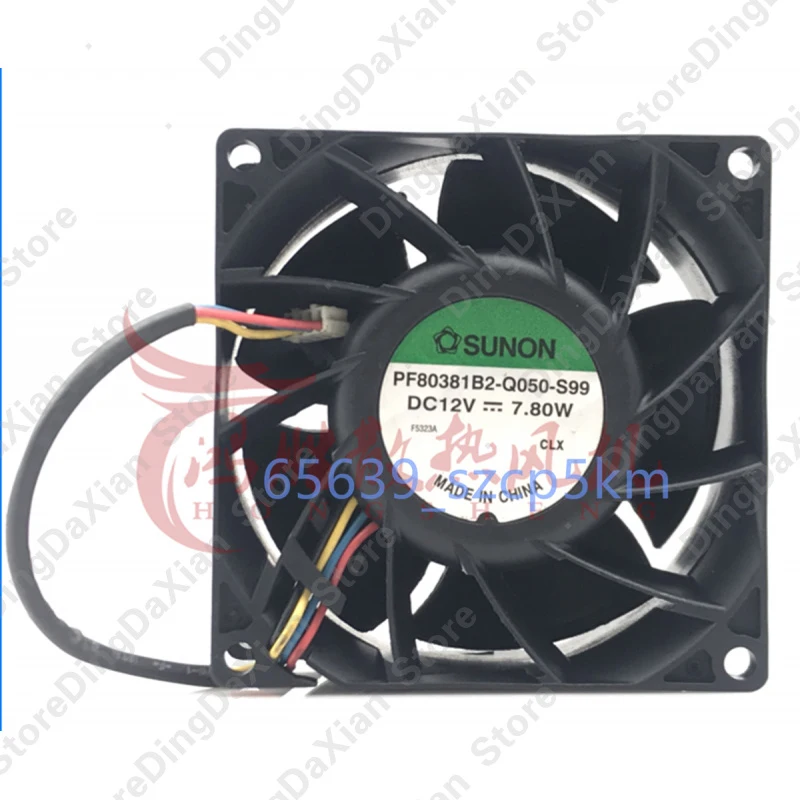 d 1PCS For SUNON PF80381B2-Q050-S99 | 80×80×38mm DC12V 7.8W 8CM 4-Pin PWM Axial Fan
d 1PCS For SUNON PF80381B2-Q050-S99 | 80×80×38mm DC12V 7.8W 8CM 4-Pin PWM Axial Fan