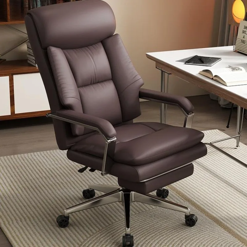 Computer Home Leather Boss Ergonomic Backrest Seat Comfortable Sedentary Can Lie Down Lunch Break Office Chair
Computer Home Leather Boss Ergonomic Backrest Seat Comfortable Sedentary Can Lie Down Lunch Break Office Chair