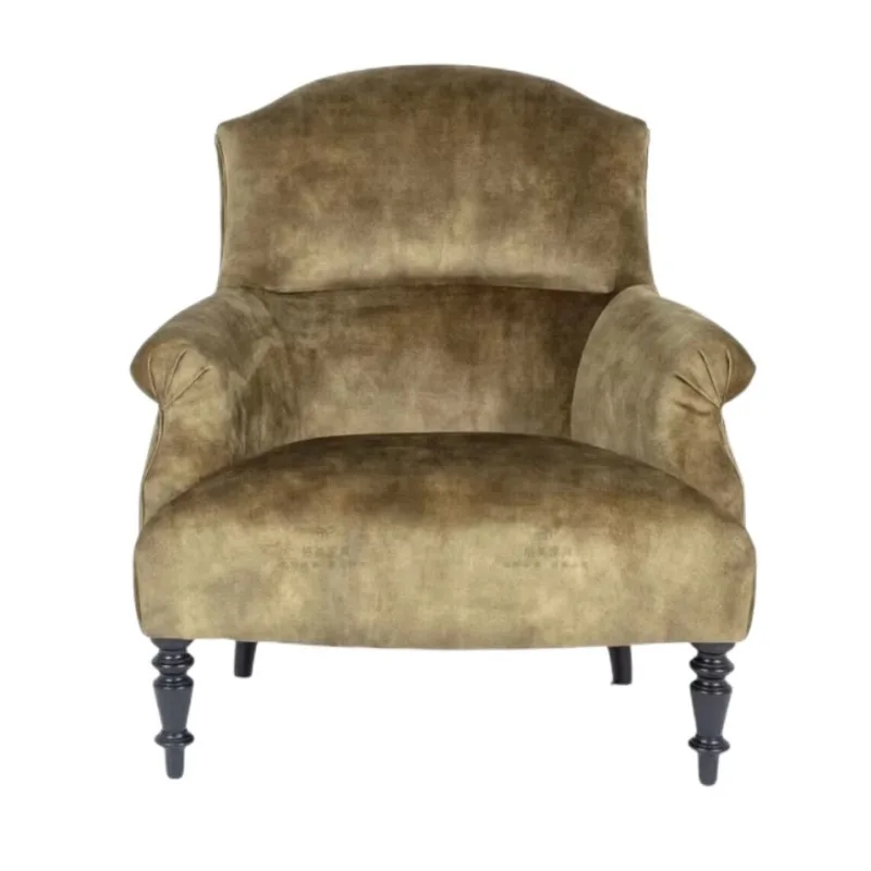 Solid wood velvet living room single sofa retro light brown high back study negotiation chair high-end furniture
Solid wood velvet living room single sofa retro light brown high back study negotiation chair high-end furniture