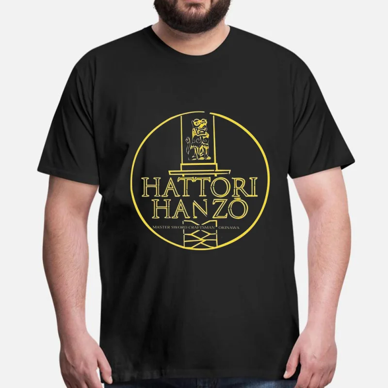 Hattori Hanzo Vintage Gift T shirt 80s Retro Movie Kill Bill Graphic Clothes Short Sleeve All size Tee S-6XL
Hattori Hanzo Vintage Gift T shirt 80s Retro Movie Kill Bill Graphic Clothes Short Sleeve All size Tee S-6XL