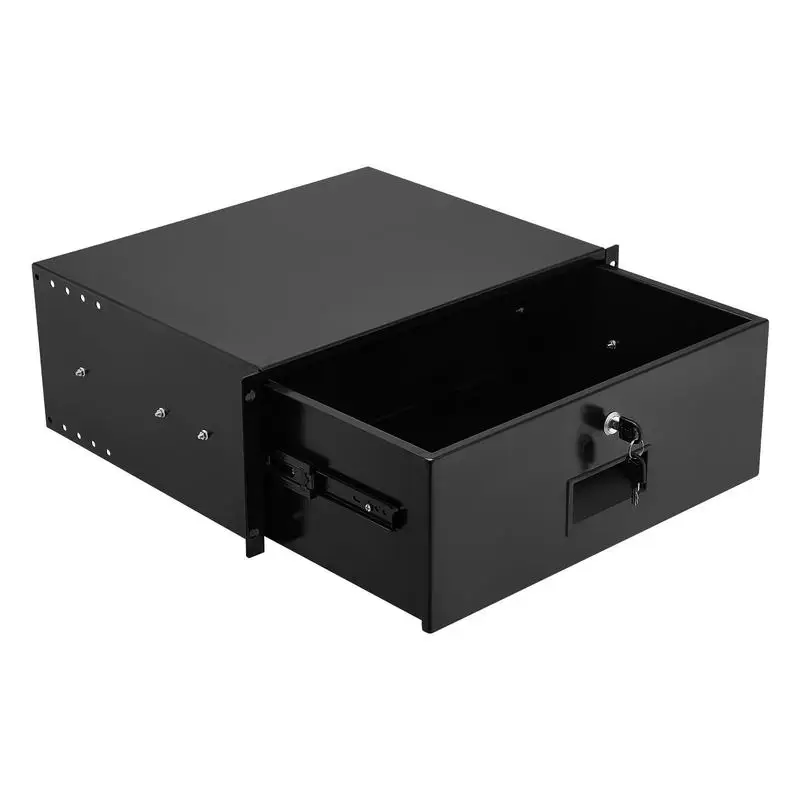 4U Server Rack Organizer 19 Inch For Network Equipment AV Cabinet Data Center, 50 lbs Load Capacity Lockable Storage Unit Sliding Enclosure Cable Management Holes
4U Server Rack Organizer 19 Inch For Network Equipment AV Cabinet Data Center, 50 lbs Load Capacity Lockable Storage Unit Sliding Enclosure Cable Management Holes