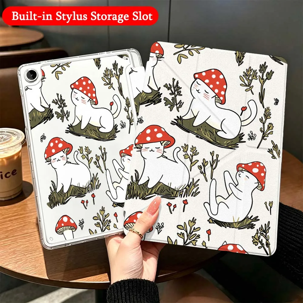 Cartoon Cat Fish Bone Case For Samsung Galaxy Tab A9 A8 A11 S6 S7 S8 S9 S10 FE Plus Lite Transparent Y-Shaped Folding Tablet
Cartoon Cat Fish Bone Case For Samsung Galaxy Tab A9 A8 A11 S6 S7 S8 S9 S10 FE Plus Lite Transparent Y-Shaped Folding Tablet
