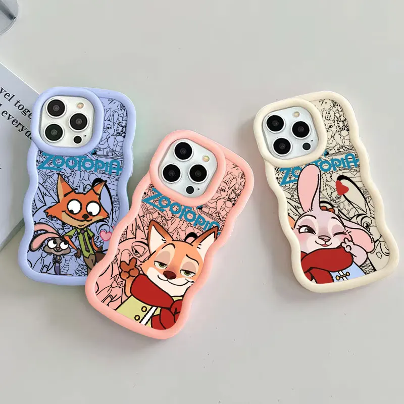Cartoon Nick Judy Zootopia Candy Color Phone Case For iPhone 17 16 15 14 Plus 11 Pro Max 13 12 Mini 17Air 17E 16E Silicone Cover
Cartoon Nick Judy Zootopia Candy Color Phone Case For iPhone 17 16 15 14 Plus 11 Pro Max 13 12 Mini 17Air 17E 16E Silicone Cover