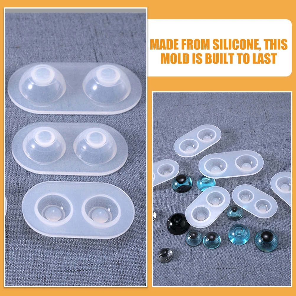 6 Pcs Eyes Mold Silicone Eyeball Molds Round 2x1 1cm DIY Supplies Jewelry Making Silicone Eyeball Molds Accessories
6 Pcs Eyes Mold Silicone Eyeball Molds Round 2x1 1cm DIY Supplies Jewelry Making Silicone Eyeball Molds Accessories