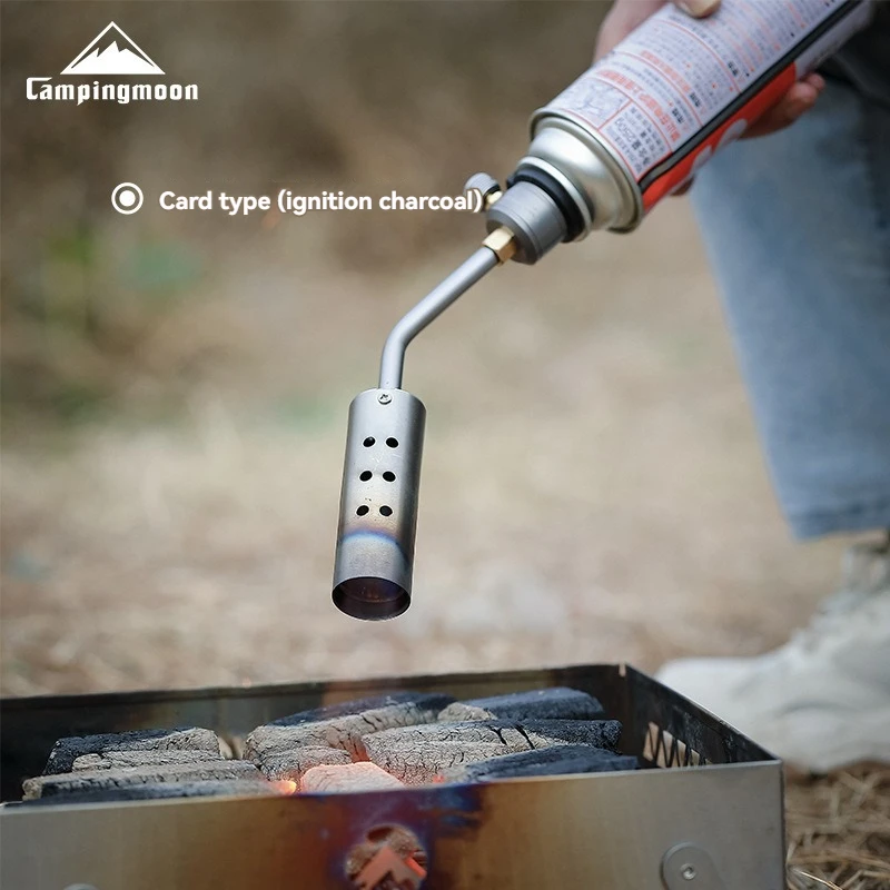 CAMPINGMOON MT-3915-CB Barbecue Gun Stainless Steel Fierce Fire Cartridge Gas Tank Spray Gun with Preheating Tube Flamethrower
CAMPINGMOON MT-3915-CB Barbecue Gun Stainless Steel Fierce Fire Cartridge Gas Tank Spray Gun with Preheating Tube Flamethrower