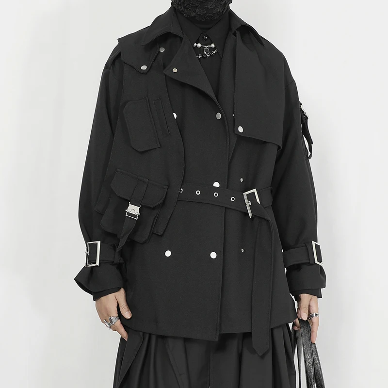 NDNBF 2024 spring new Yamamoto style men's clothing niche design sense double breasted waist loose jacket men's jacket
NDNBF 2024 spring new Yamamoto style men's clothing niche design sense double breasted waist loose jacket men's jacket