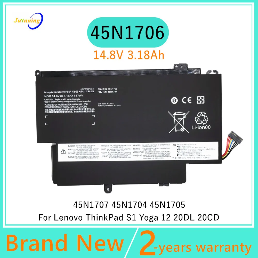 Laptop battery For Lenovo ThinkPad S1 Yoga 12 20DL 20CD 45N1707 45N1704 45N1705 45N1706
Laptop battery For Lenovo ThinkPad S1 Yoga 12 20DL 20CD 45N1707 45N1704 45N1705 45N1706