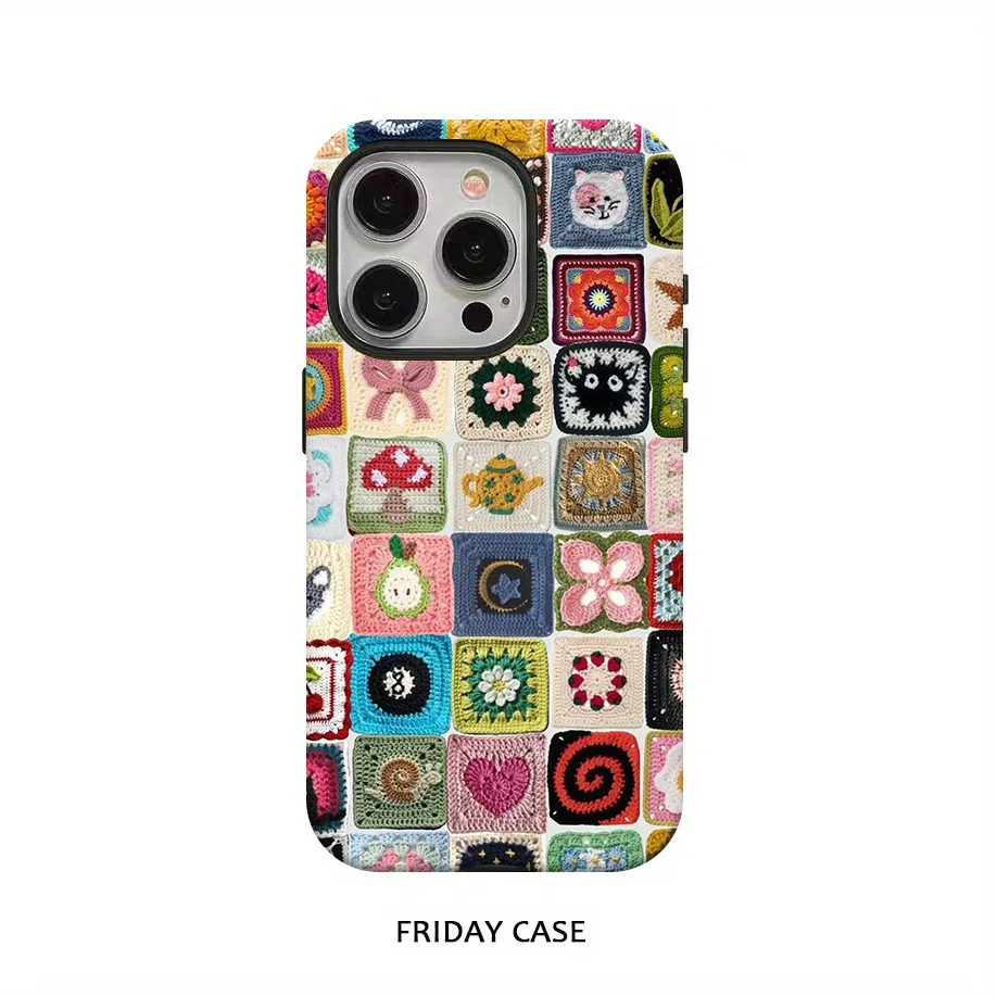 Phone Case for iPhone 16 15 14 13 12 11 X XS XR XSMAX 7 8 Pro Max Plus Luxury Stylish Puzzle Pattern Double-layer Back Cover
Phone Case for iPhone 16 15 14 13 12 11 X XS XR XSMAX 7 8 Pro Max Plus Luxury Stylish Puzzle Pattern Double-layer Back Cover