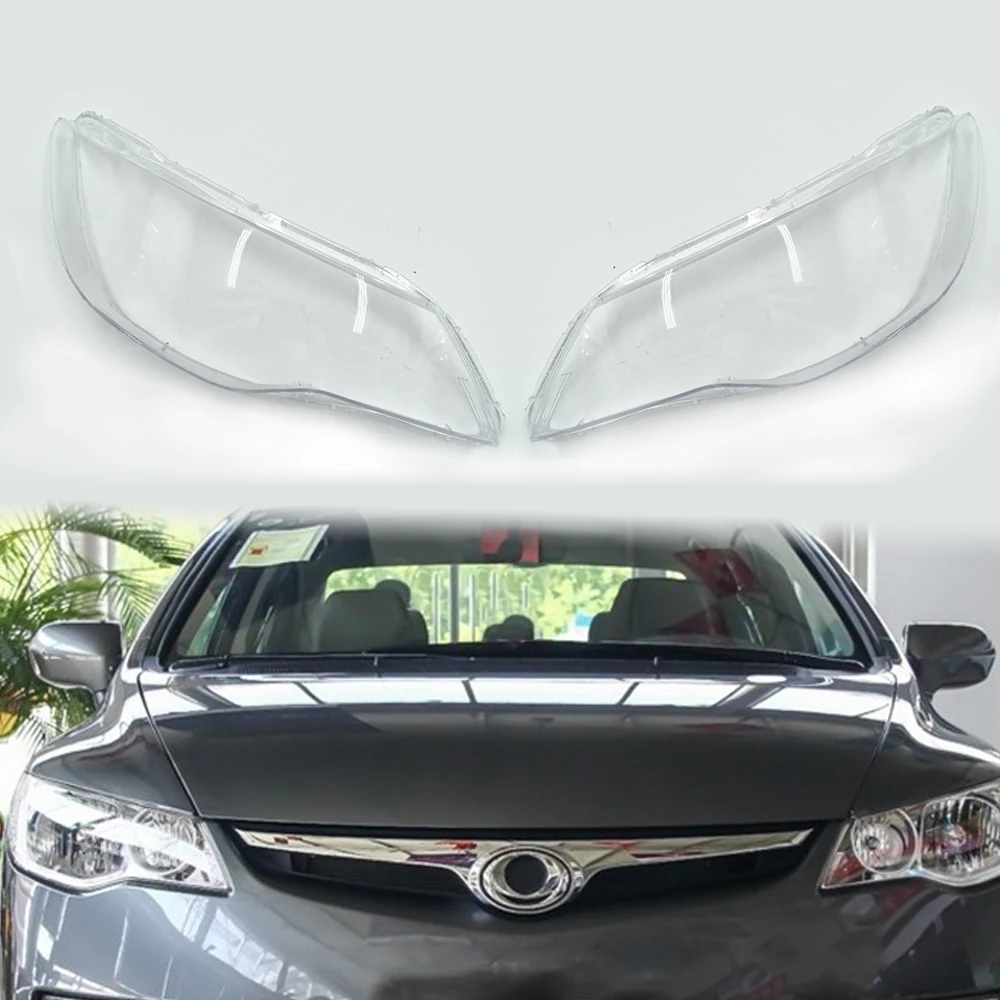 1 пара прозрачных автомобильных фар, крышка объектива для Honda Civic 2006-2009, прозрачный корпус фары, замена абажура передней фары 
1 пара прозрачных автомобильных фар, крышка объектива для Honda Civic 2006-2009, прозрачный корпус фары, замена абажура передней фары