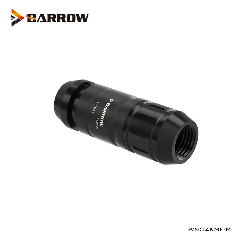 Barrow Wate Valve Male To Female Water Cooling Quick Disconnect Connector Stop Brass Fittings ,Black Silver Bold TZKMF-M
Barrow Wate Valve Male To Female Water Cooling Quick Disconnect Connector Stop Brass Fittings ,Black Silver Bold TZKMF-M