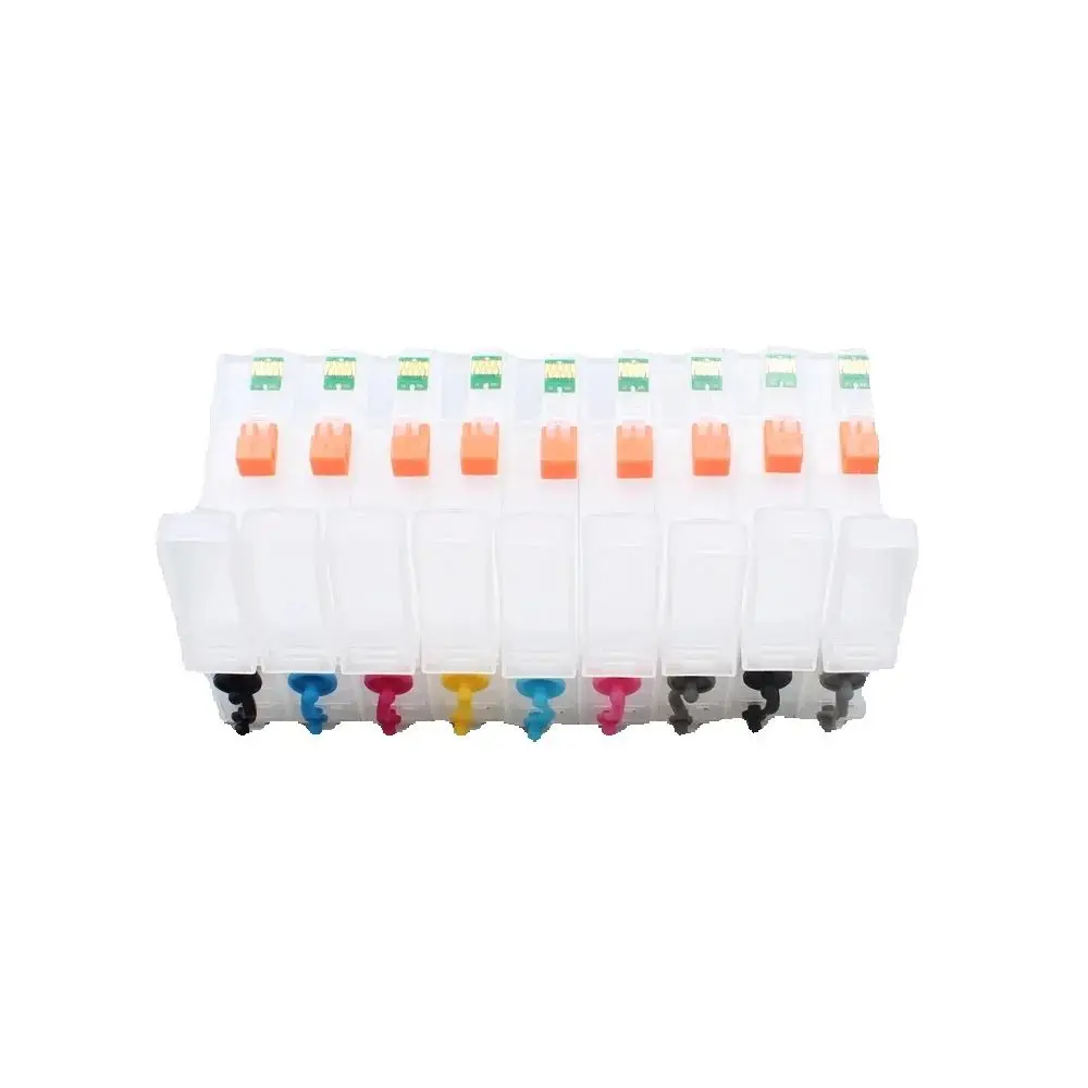 9 шт., 80 мл T157 T1571-T1579, сменные картриджи, совместимые с принтером Epson Stylus Photo R3000, с чипом ARC
9 шт., 80 мл T157 T1571-T1579, сменные картриджи, совместимые с принтером Epson Stylus Photo R3000, с чипом ARC