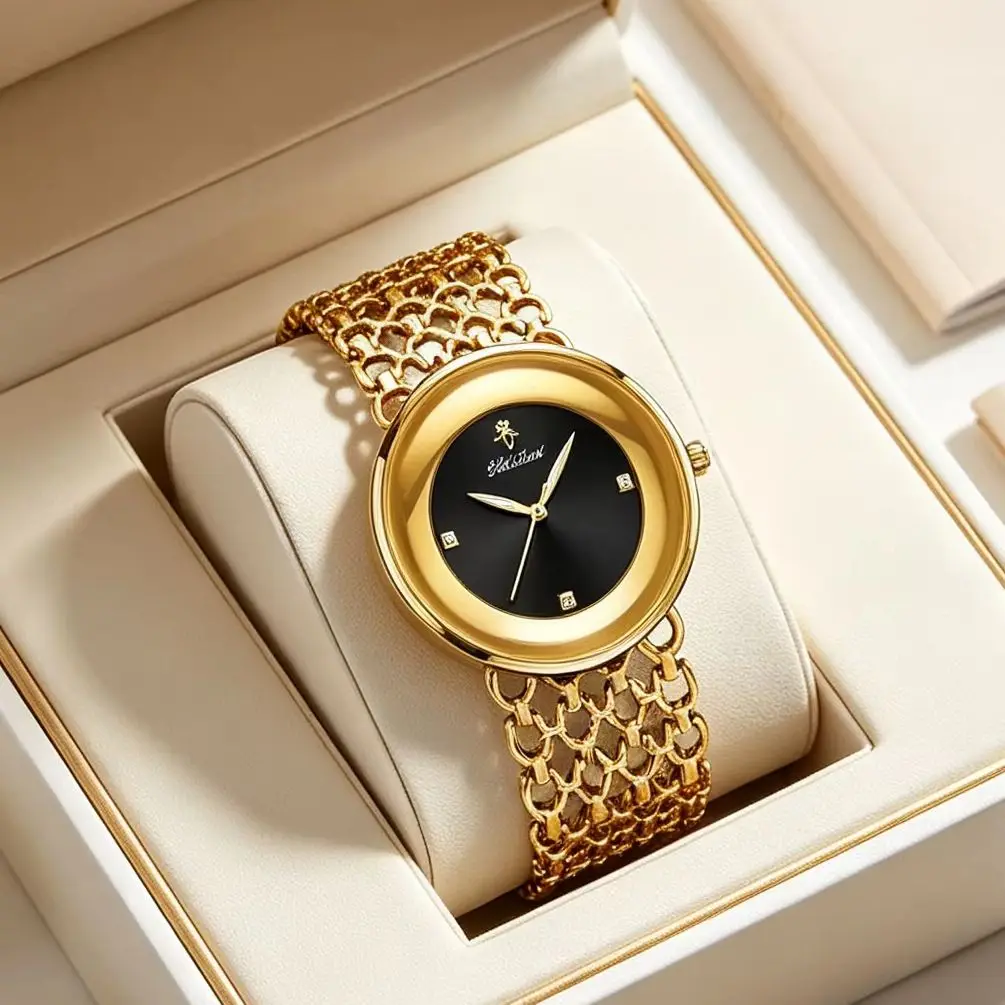 Women's Fashion Quartz YaLaLuSi Watch, Luxury Hollow Chain Bracelet Wristwatch, Waterproof Round Dial Dress Watch, Free Shipping
Women's Fashion Quartz YaLaLuSi Watch, Luxury Hollow Chain Bracelet Wristwatch, Waterproof Round Dial Dress Watch, Free Shipping