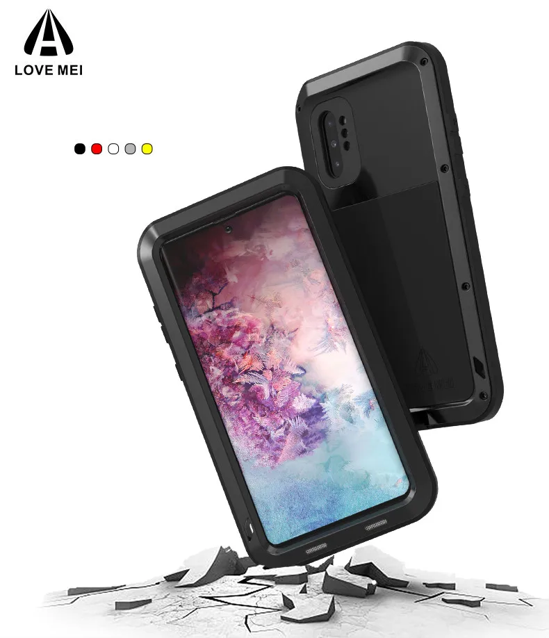 Новый мощный противоударный силиконовый металлический чехол для Samsung NOTE 10 Plus
Новый мощный противоударный силиконовый металлический чехол для Samsung NOTE 10 Plus