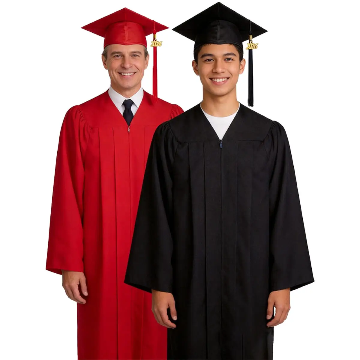 2026 Graduation Gown and Cap Set Unisex Robe with Tassel for High School College Teachers and Students Celebration Ceremony Suit
2026 Graduation Gown and Cap Set Unisex Robe with Tassel for High School College Teachers and Students Celebration Ceremony Suit