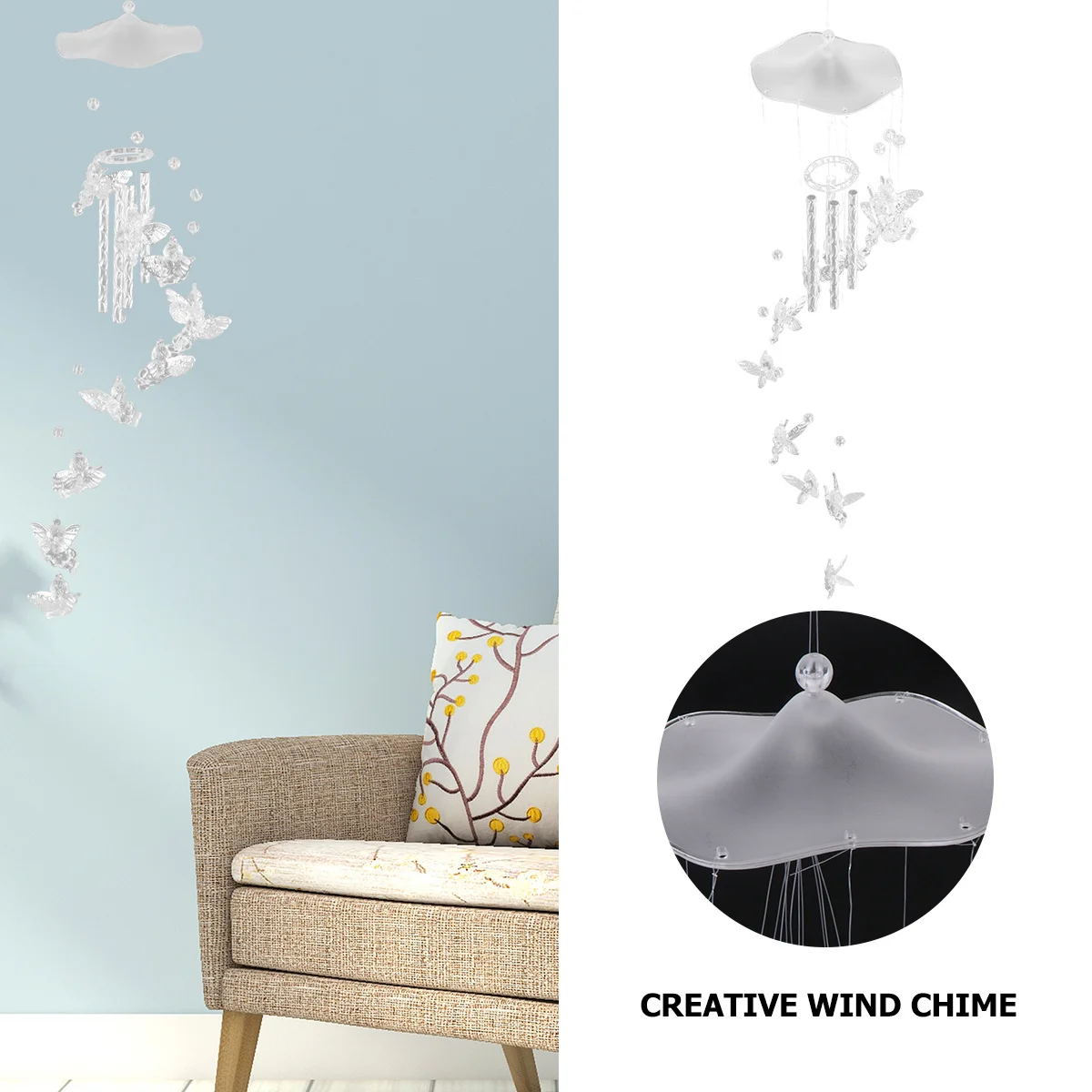 1Pcs Angel Cupid Wind Chime Creative Delicate Hanging Bell Garden Pendant Home Decoration Gift Ornament Wind Chime
1Pcs Angel Cupid Wind Chime Creative Delicate Hanging Bell Garden Pendant Home Decoration Gift Ornament Wind Chime